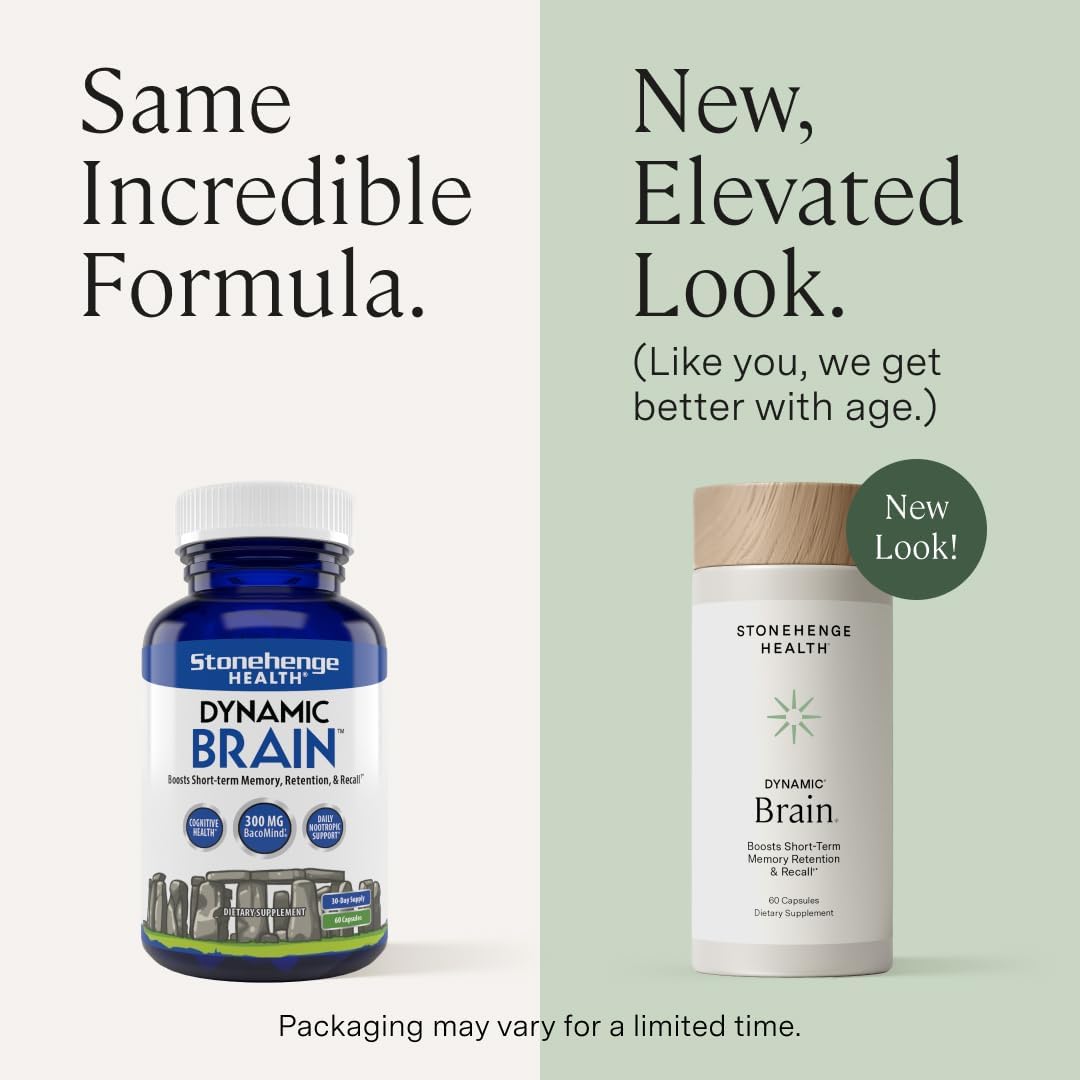 Stonehenge Health Dynamic Brain Supplement 60 Capsules